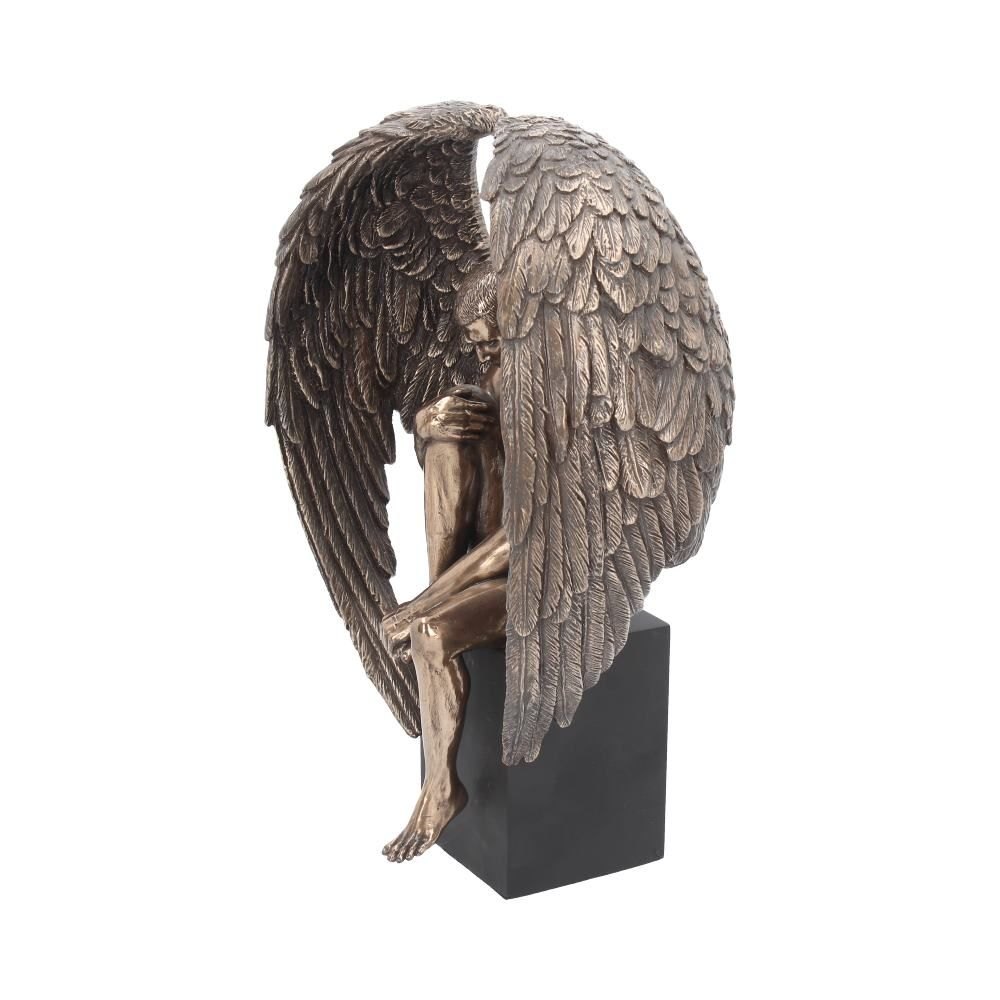 Nemesis Now - Angel's Reflection Figurine - Angel - Bronze coloured